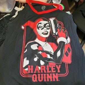 Junior shirt, Large, Harley-Quinn. Lightly used